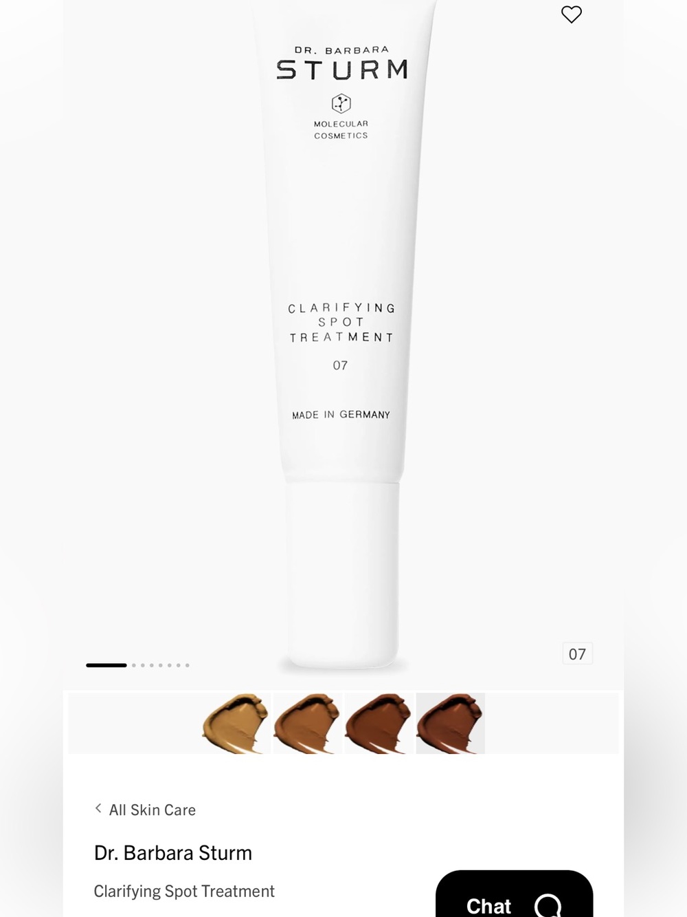 Dr. Barbara Sturm Clarifying Spot Treatment in White and Aqua 07